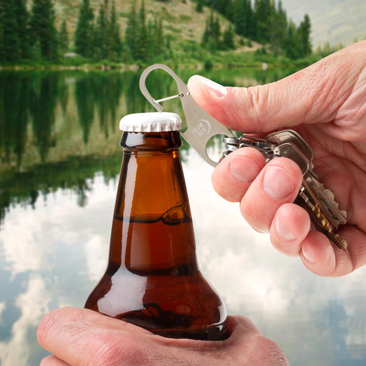 Nite Ize Z-Rack Keychain Bottle Opener Stainless Steel USA